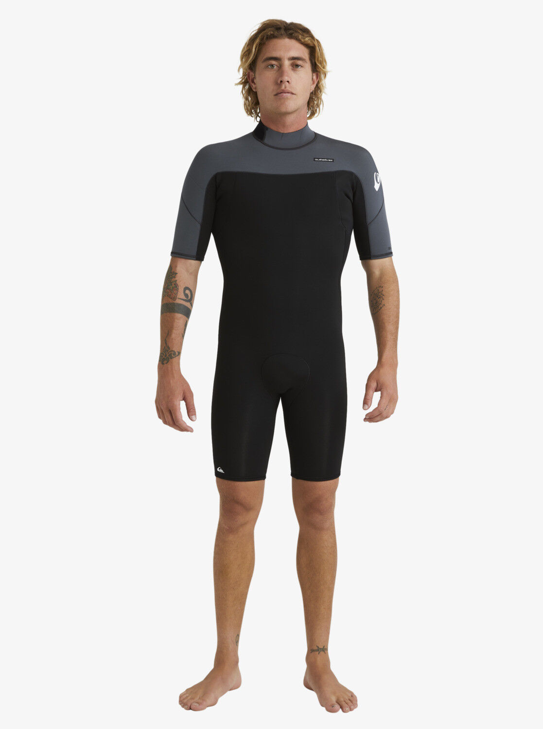 Quiksilver 2/2 mm Everyday Sessions Springsuit Back Zip SS - Surf wetsuit  - Heren | Hardloop
