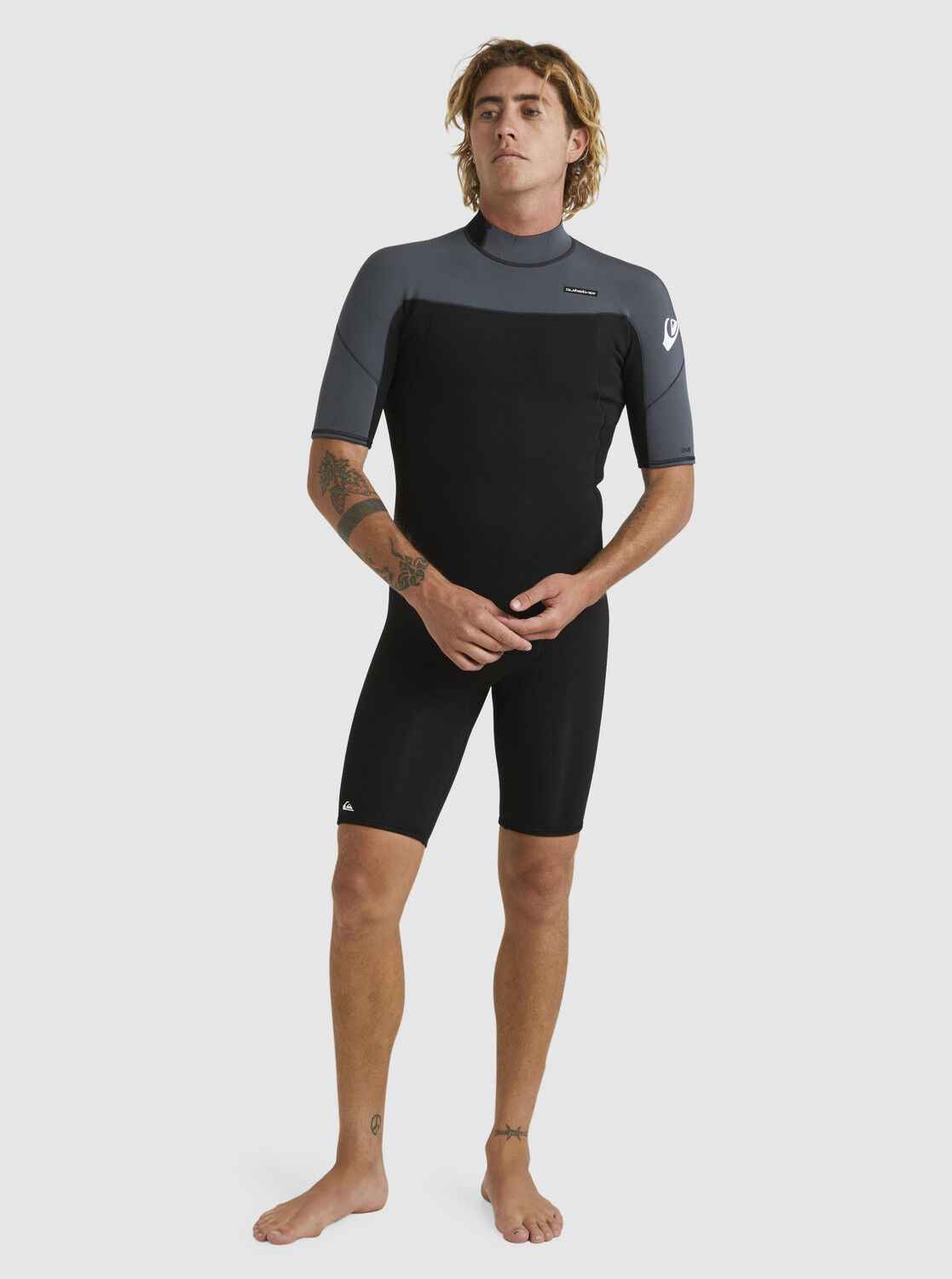Quiksilver 2/2 mm Everyday Sessions Springsuit Back Zip SS - Surfanzug - Herren | Hardloop