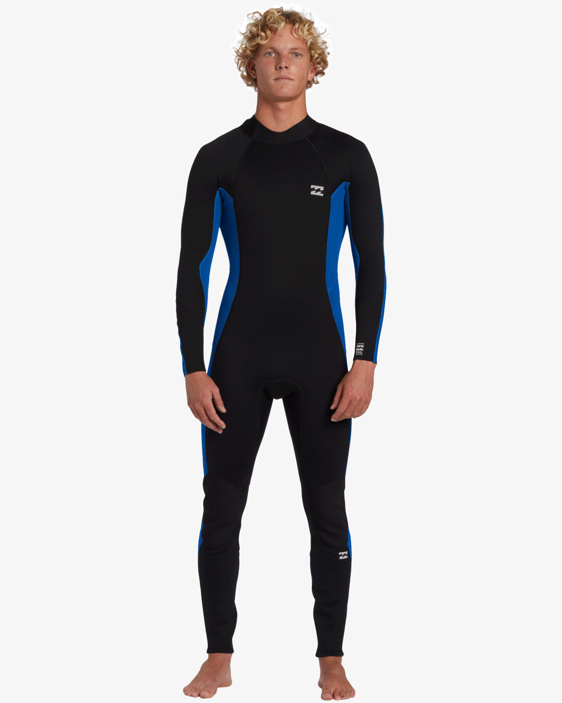 Billabong 3/2 mm Foil Back Zip LS - Combinaison de surf homme | Hardloop