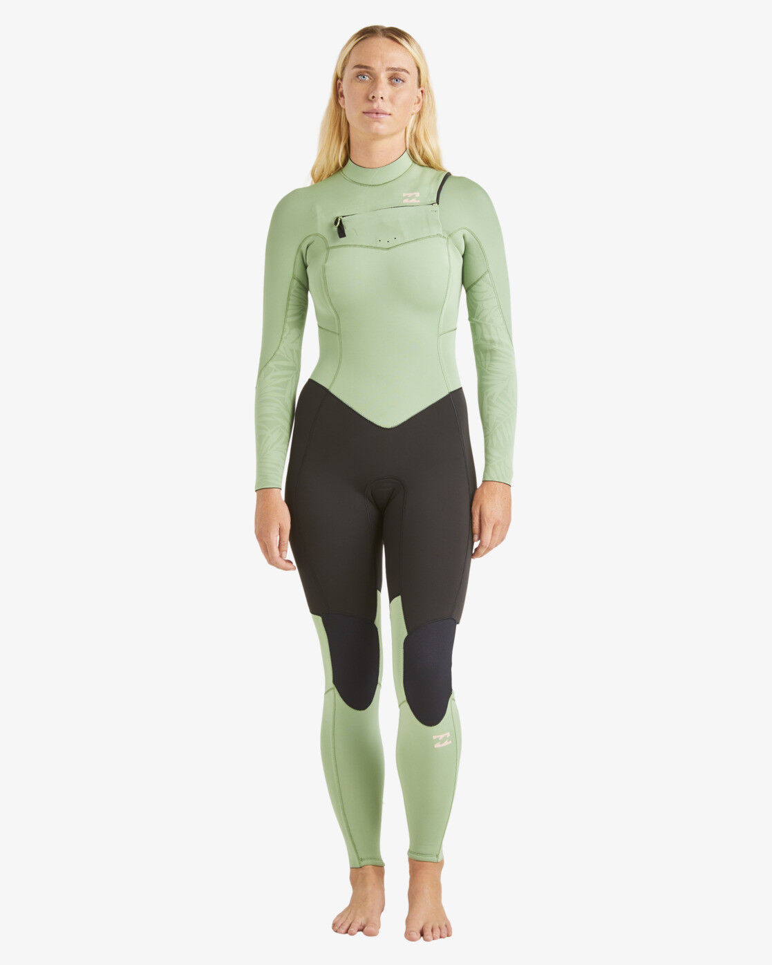 Billabong 3/2 mm Synergy Chest Zip - Surf wetsuit - Dames | Hardloop
