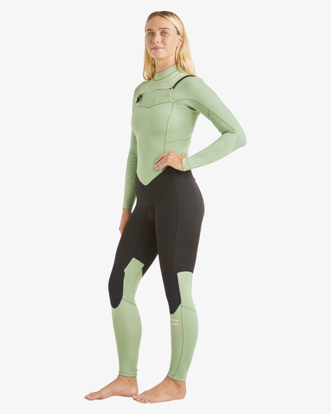Billabong 3/2 mm Synergy Chest Zip - Surfing Kombinezony damskie | Hardloop