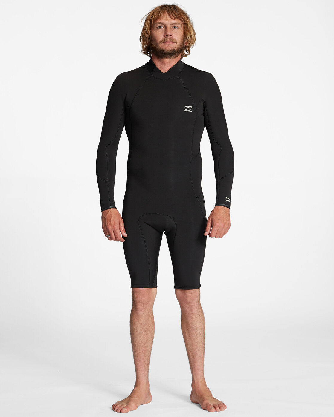 Billabong 2/2 mm Absolute Back Zip Springsuit LS - Våtdräkt för surfing - Herr | Hardloop