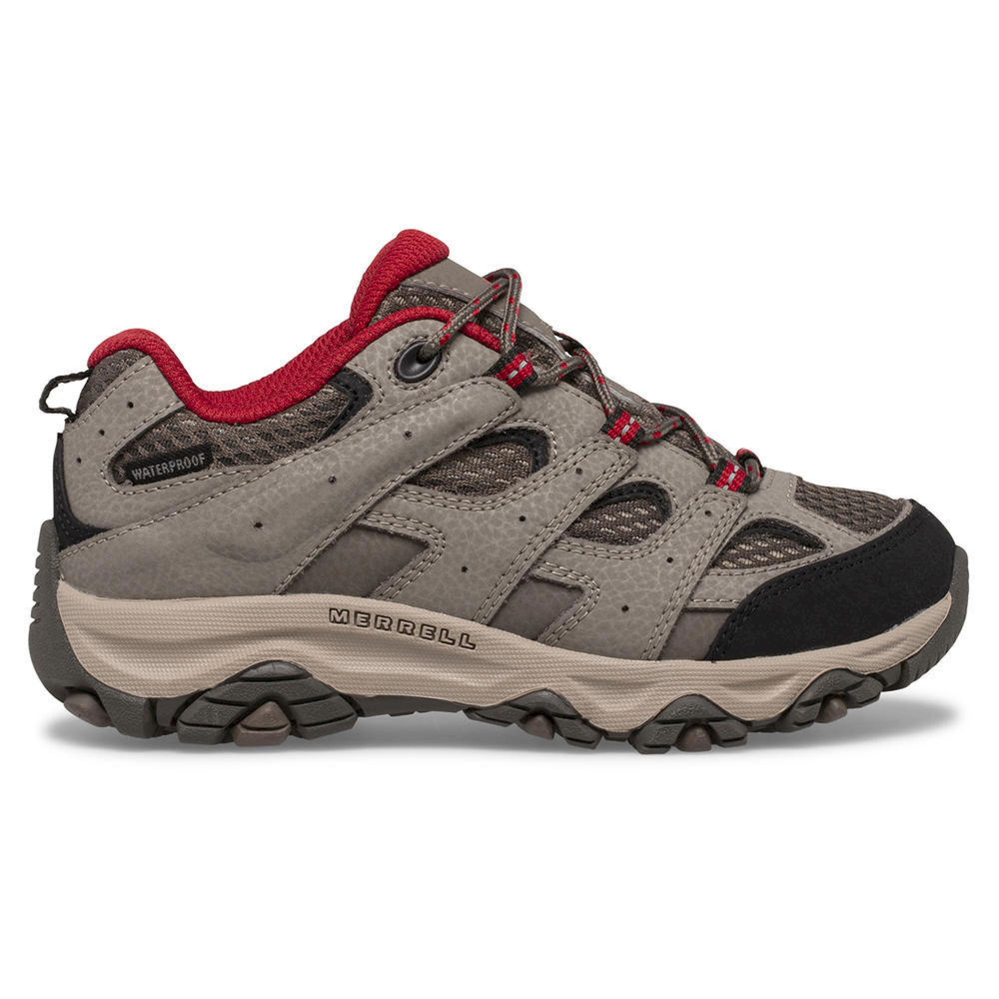 Merrell Boy's Moab 3 Low Waterproof - Chaussures randonnée enfant | Hardloop