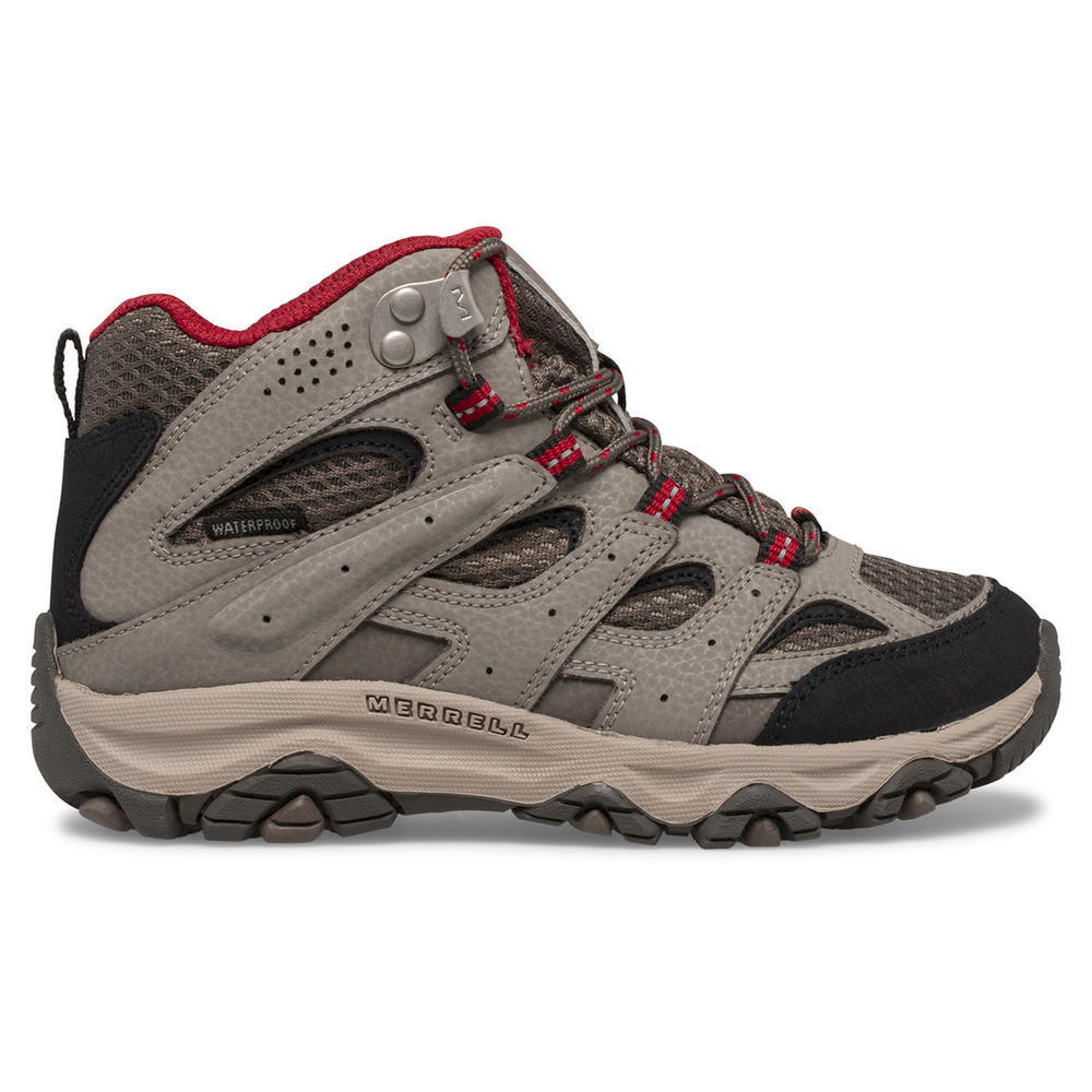 Merrell Boy's Moab 3 Mid Waterproof - Buty turystyczne dla dzieci | Hardloop