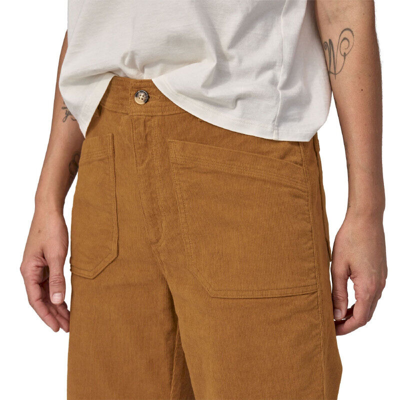 Patagonia Women's Wide-Leg Corduroy Pants - Trousers - Women's | Hardloop