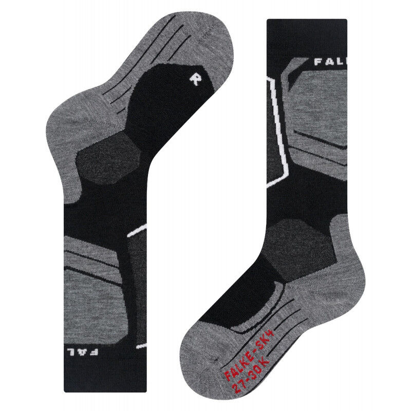 Falke SK4 Advanced - Chaussettes en laine mérinos enfant | Hardloop