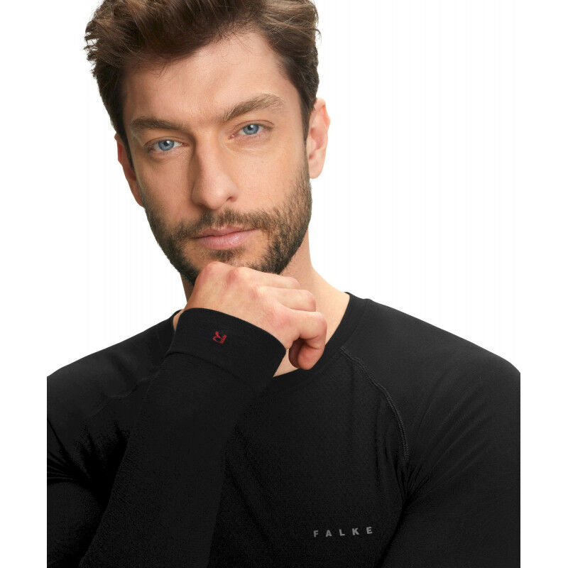 Falke Wool-Tech Light Longsleeve Shirt - Underställ Herr
