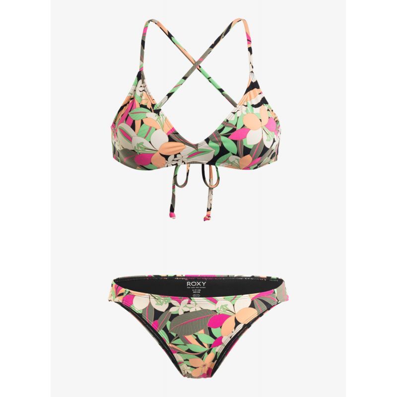 Roxy Printed Beach Classics Athletic Set - Bikini da donna | Hardloop