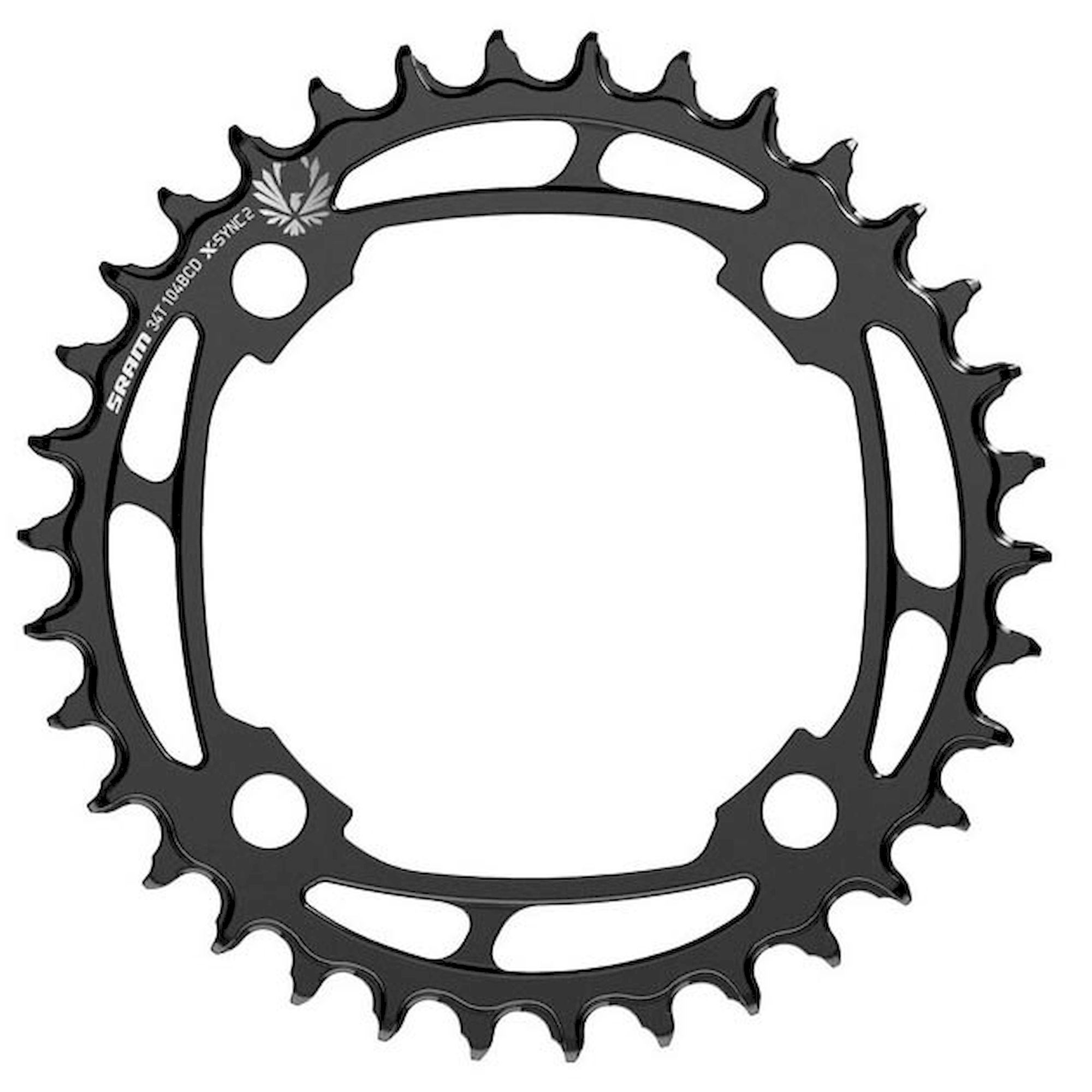Miranda Kettenblatt 38 Zähne Für Bosch 1 E-Bike Motor – Schwarz, 104 Mm Steigung, 3/32 Kette