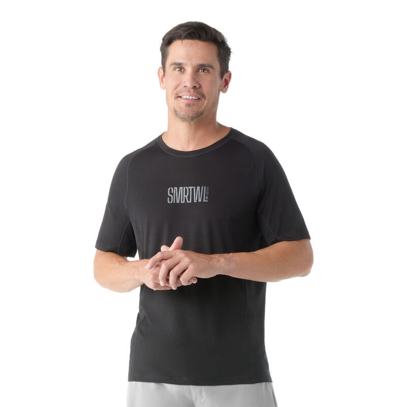 Smartwool Active Ultralite Graphic Short Sleeve Tee - Maglia merino - Uomo | Hardloop