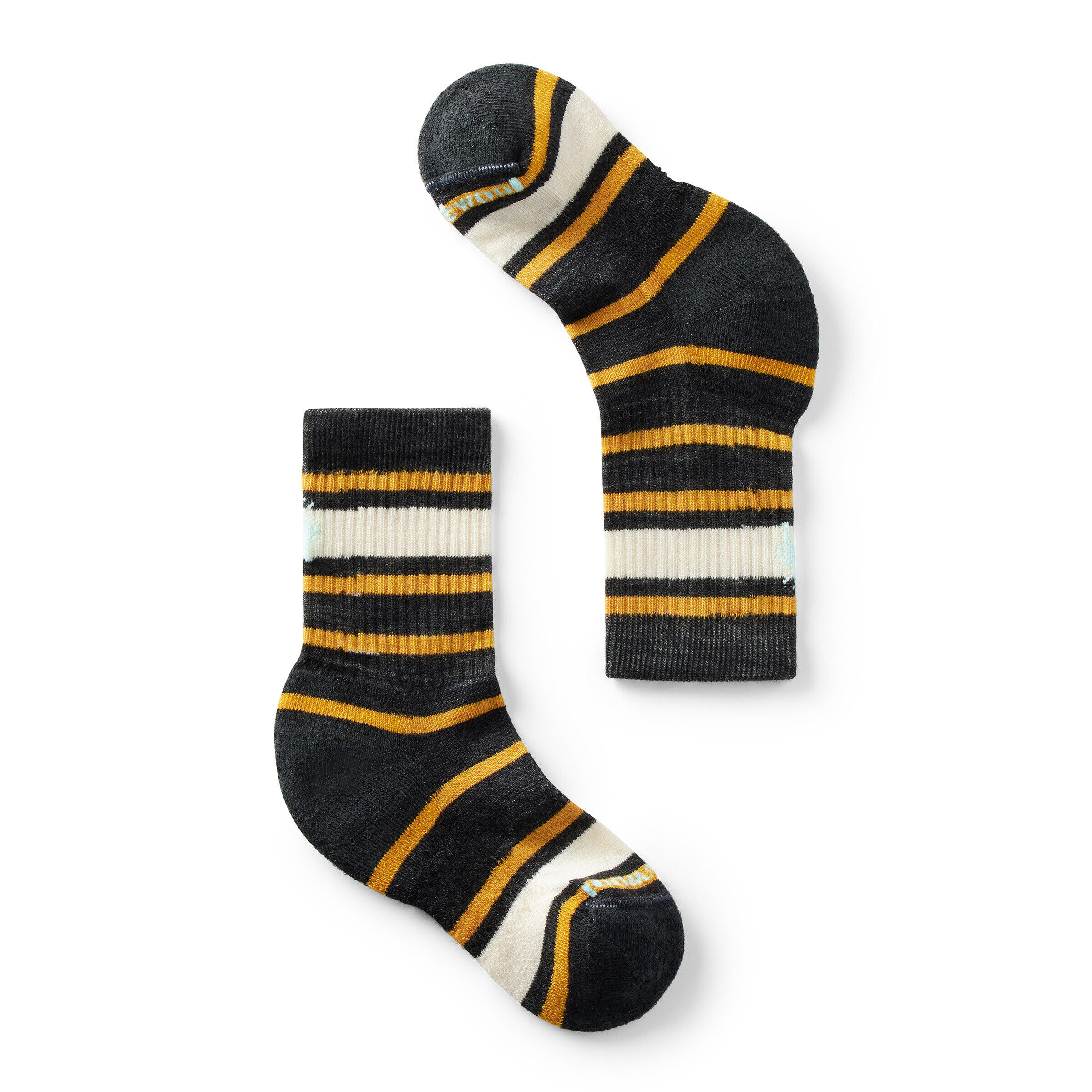 Smartwool Kids' Hike Light Cushion Striped Crew - Merino socks - Kid's | Hardloop