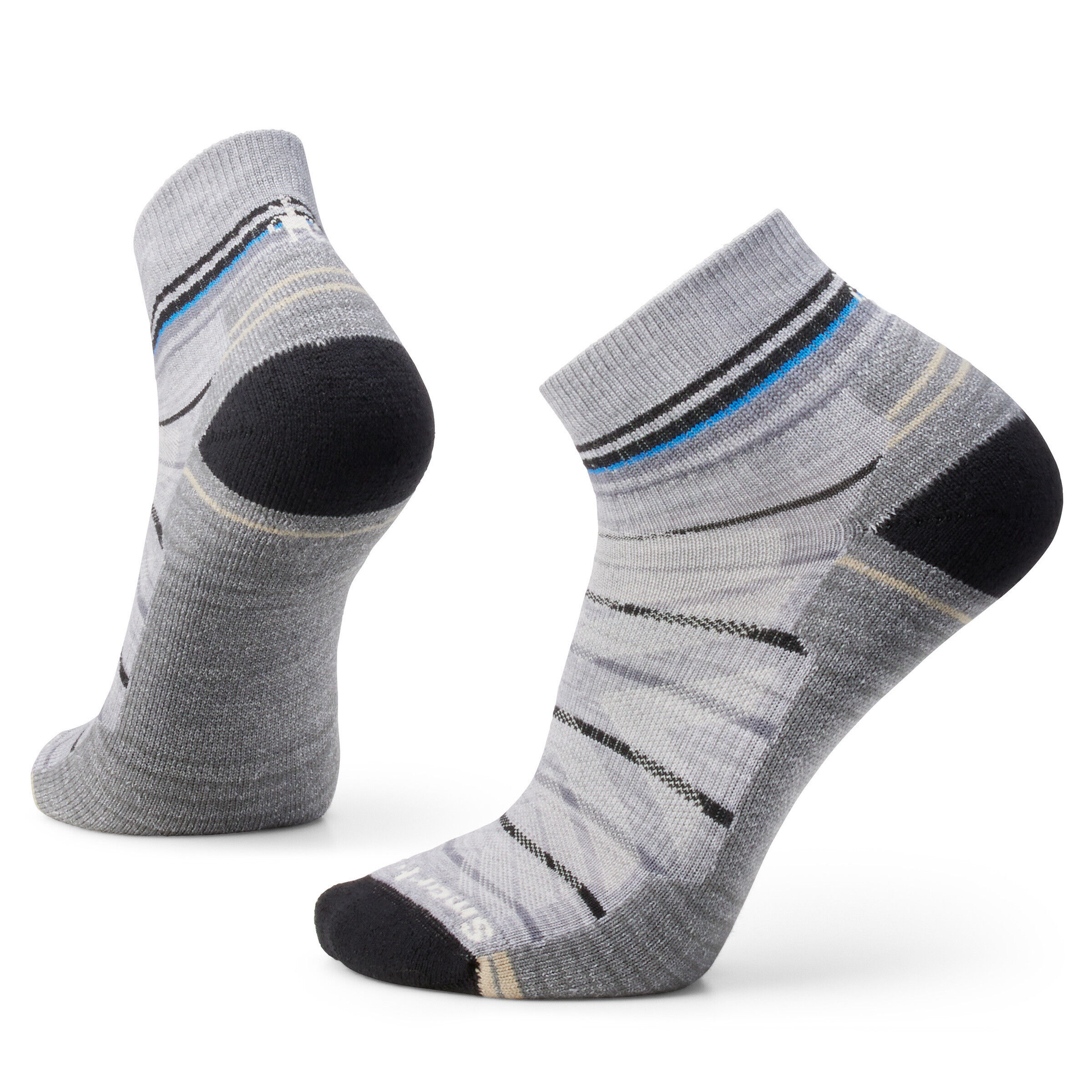 Smartwool Hike Light Cushion Pattern Ankle Socks - Merinosocken | Hardloop