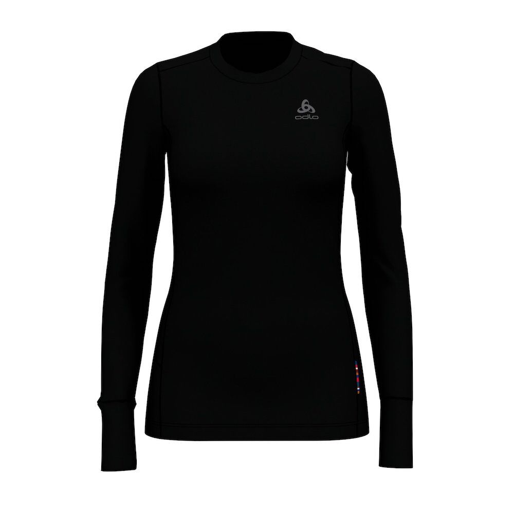 Odlo Natural 100% Merino Warm pas cher - Maillot manches longues femme | Hardloop