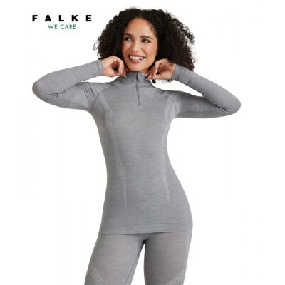 Wool-Tech Long Sleeve Zip - Ropa interior - Mujer