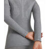Falke Wool-Tech Long Sleeve Zip - Undertøj - Damer | Hardloop