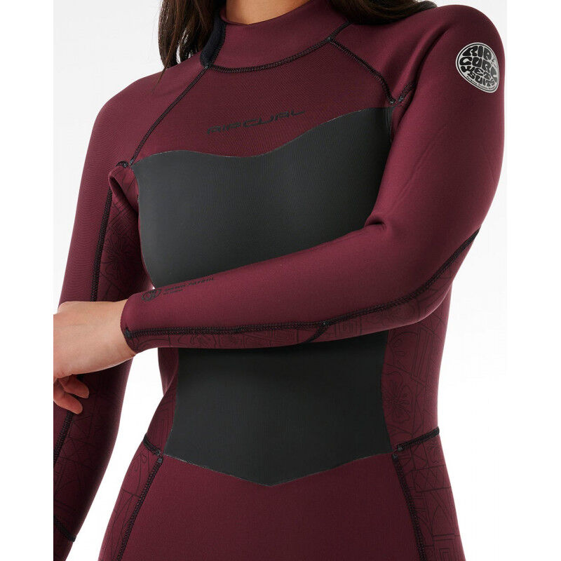 Rip Curl Women Dawn Patrol 3/2 mm Back Zip Sublimed Wetsuit - Surf Wetsuit - Women's | Hardloop