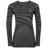Black / Odlo Concrete Grey