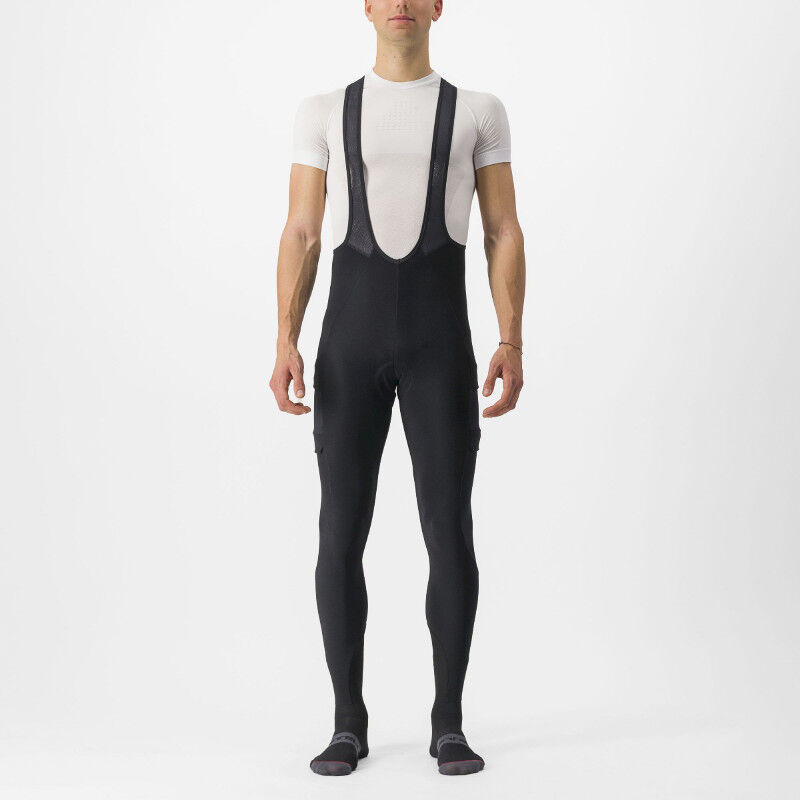 Castelli Unlimited Trail Bibtight - Spodenki kolarskie z szelkami rowerowe męskie | Hardloop