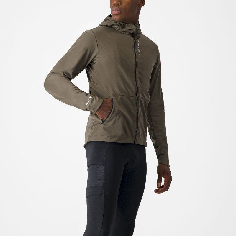 Castelli Trail Hoodie Jacket - Regnjakke - Herrer | Hardloop