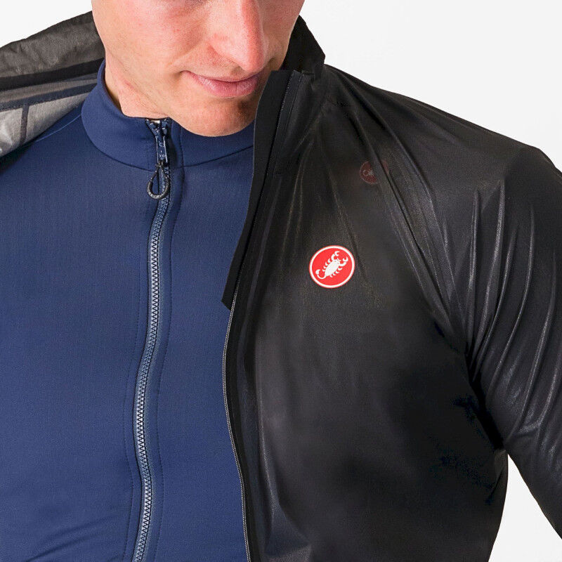 castelli 冬用パフジャケット（Ｍサイズ、紺） Castelli Squall Shell Jacket - Cycling jacket - Men's | Hardloop