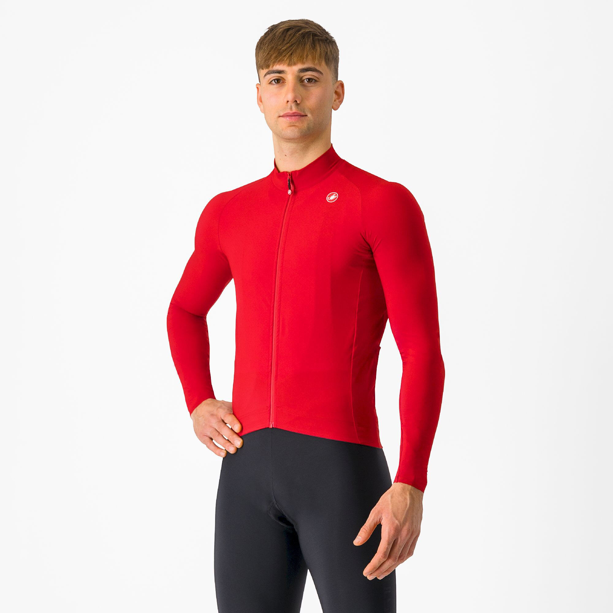 Castelli Aero Race LS Jersey - Cykeljersey - Herrer | Hardloop