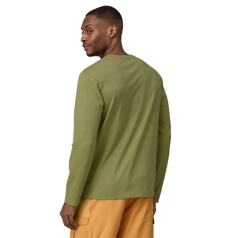 Patagonia L/S Essential Tee - T-shirt meski | Hardloop