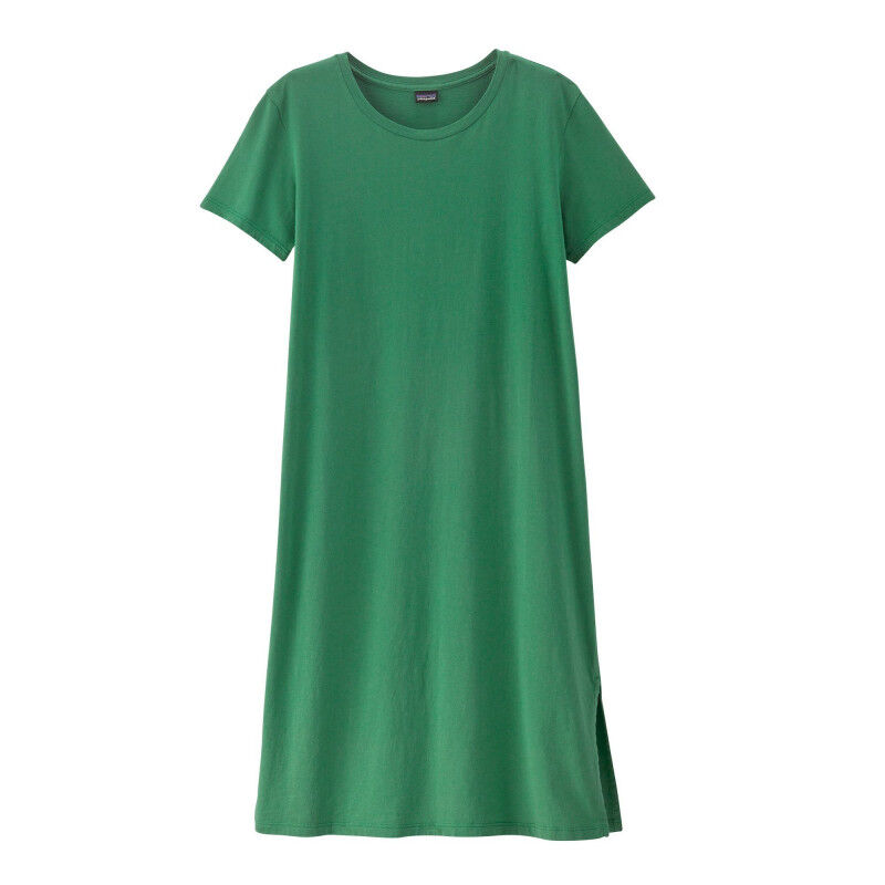 Patagonia Regenerative Organic Certified Cotton T-Shirt Dress - Vestire - Donna | Hardloop