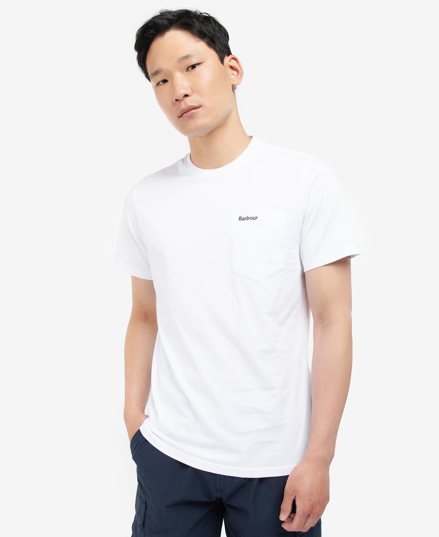 Barbour Langdon Pocket Tee - Pánské triko | Hardloop