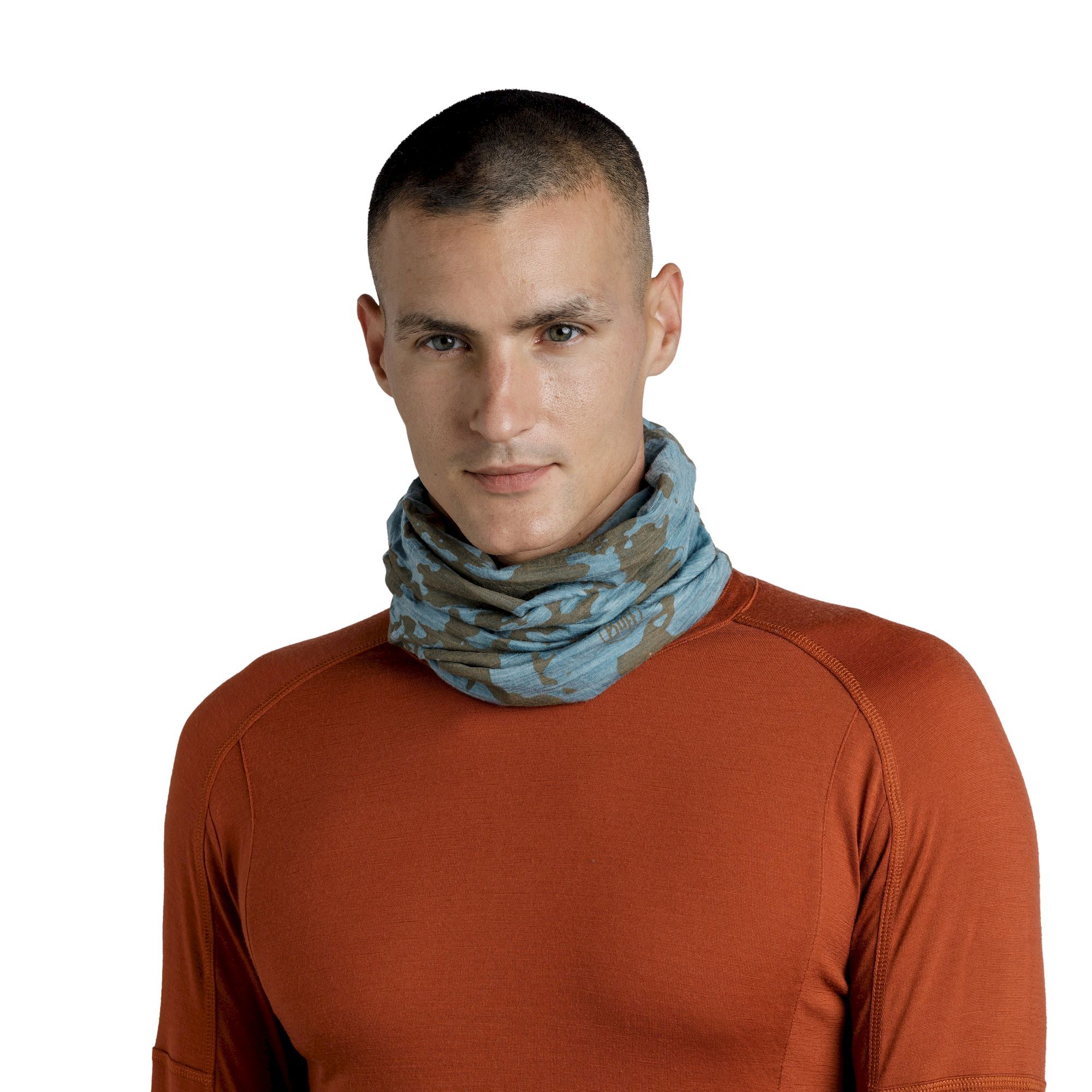 Buff Merino Lightweight Prints - Cuello de lana merina | Hardloop