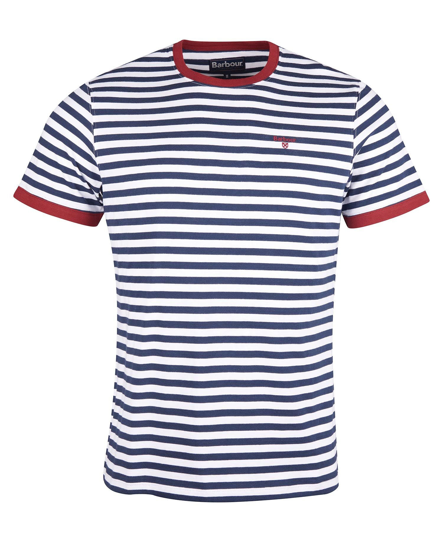 Barbour Quay Stripe Tee - T-shirt - Men's | Hardloop