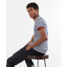 Barbour Quay Stripe Tee - T-shirt - Men's | Hardloop