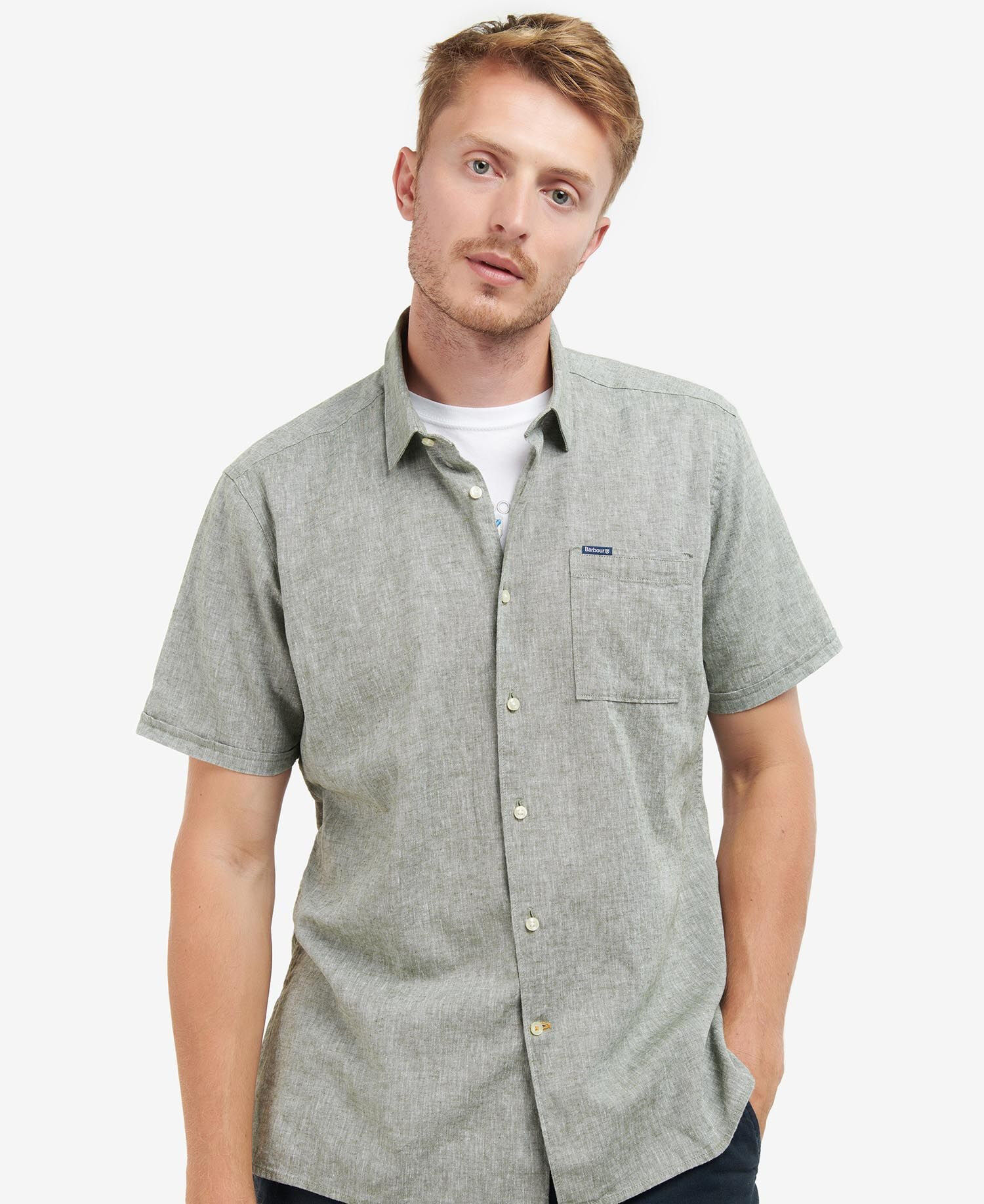 Barbour Nelson S/S Summer Shirt - Camicia - Uomo | Hardloop