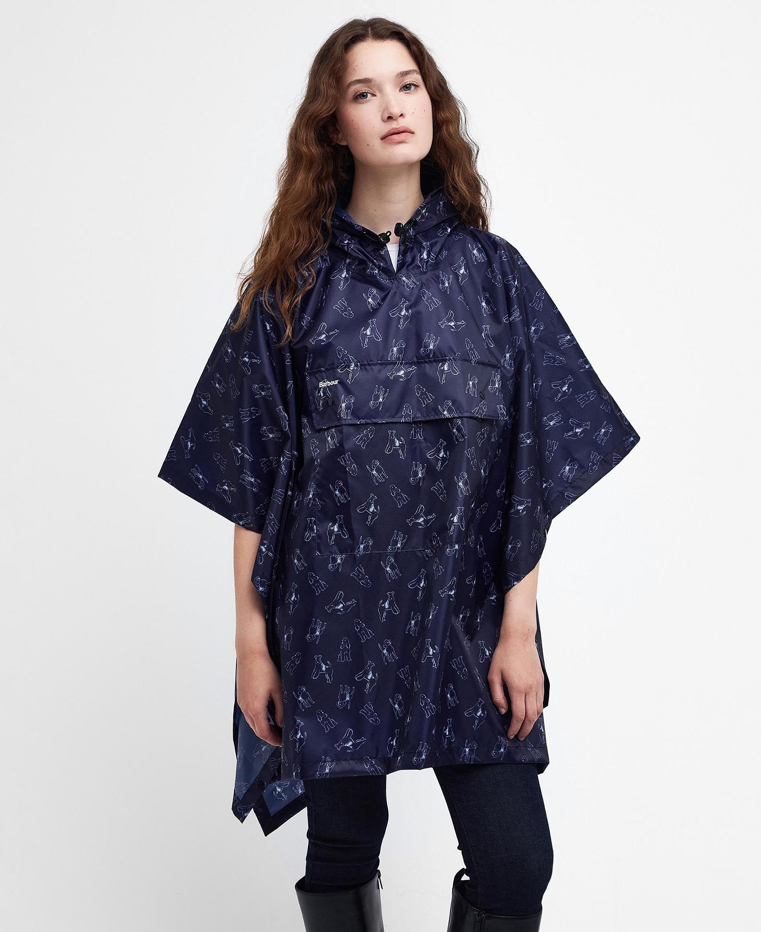 Barbour Packaway Poncho - Cape de pluie | Hardloop