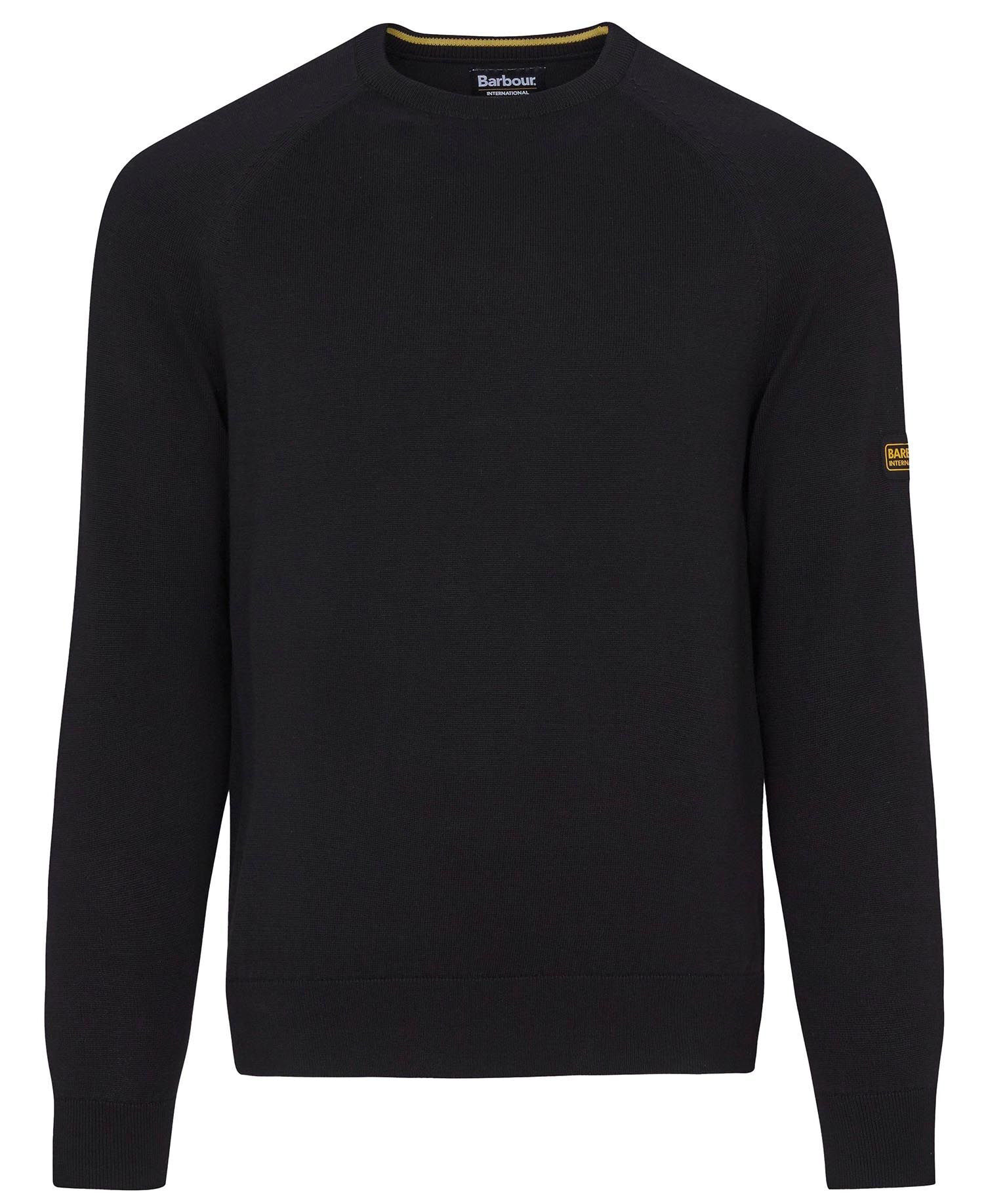 Barbour International Cotton Crew Knit - Felpa - Uomo | Hardloop