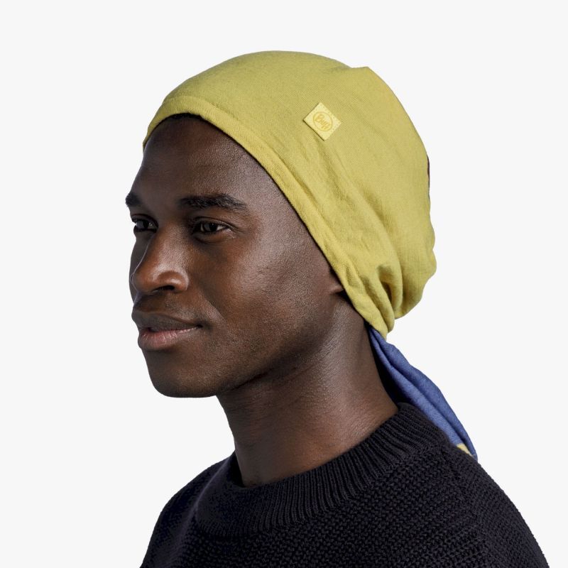 Buff Merino Move Block - Sciarpa in lana merino | Hardloop