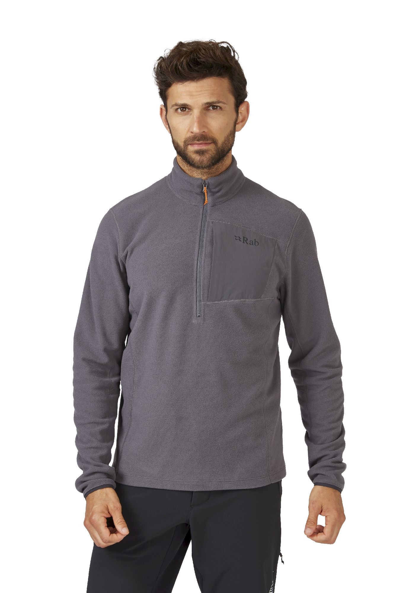 Rab Tecton Pull-On - Fleecejakke - Herrer | Hardloop