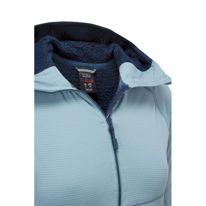 Rab Women's Evolute Hoody - Fleecevest - Dames | Hardloop
