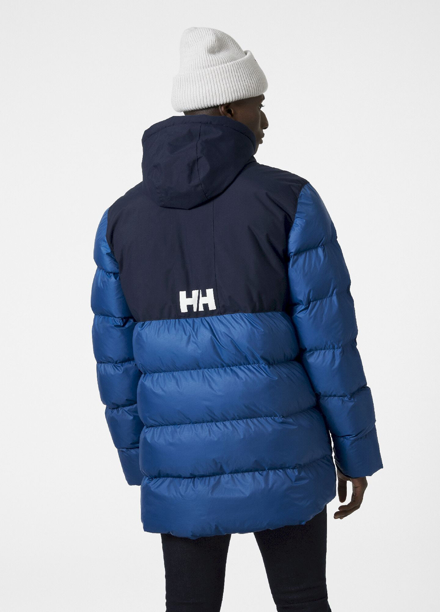 Helly hansen long puffer jacket online