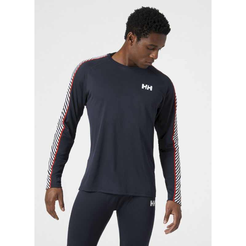 Lifa Active Stripe Crew - Ondergoed - Heren