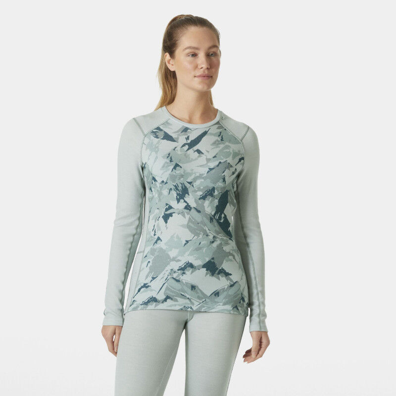 Lifa Merino Midweight Graphi - Camiseta técnica mulher