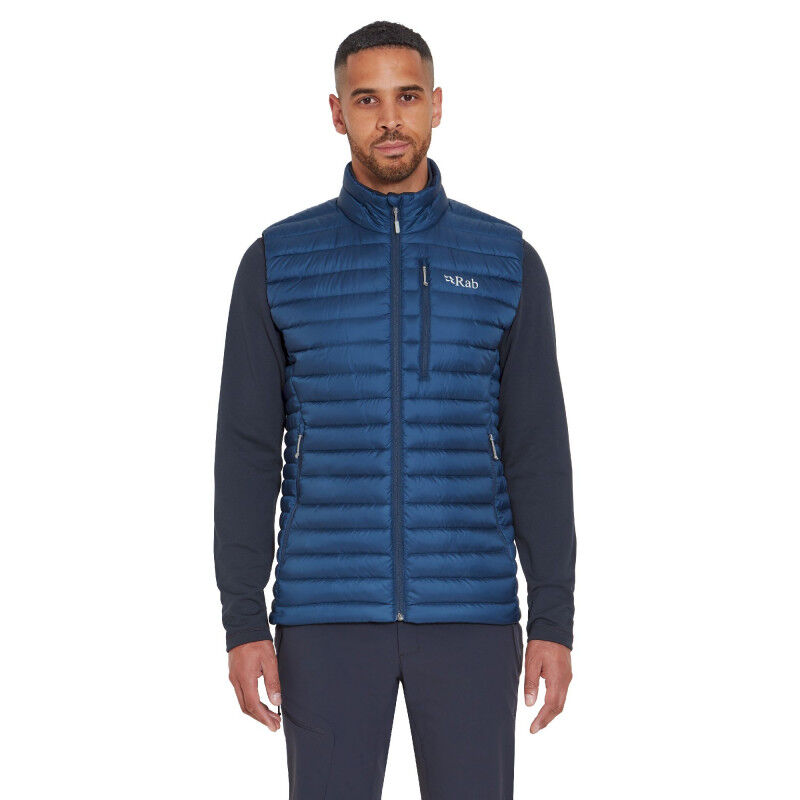 Rab Microlight Vest - Doudoune sans manches homme Tempest Blue L