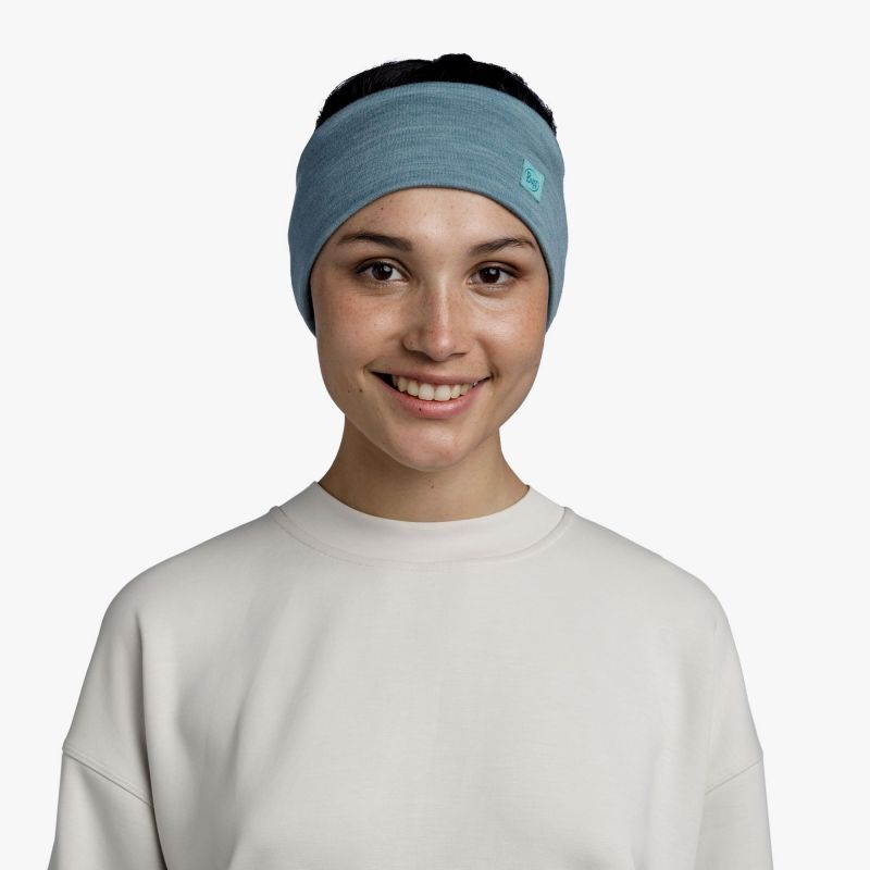 Buff Merino Wide Headband - Stirnband | Hardloop