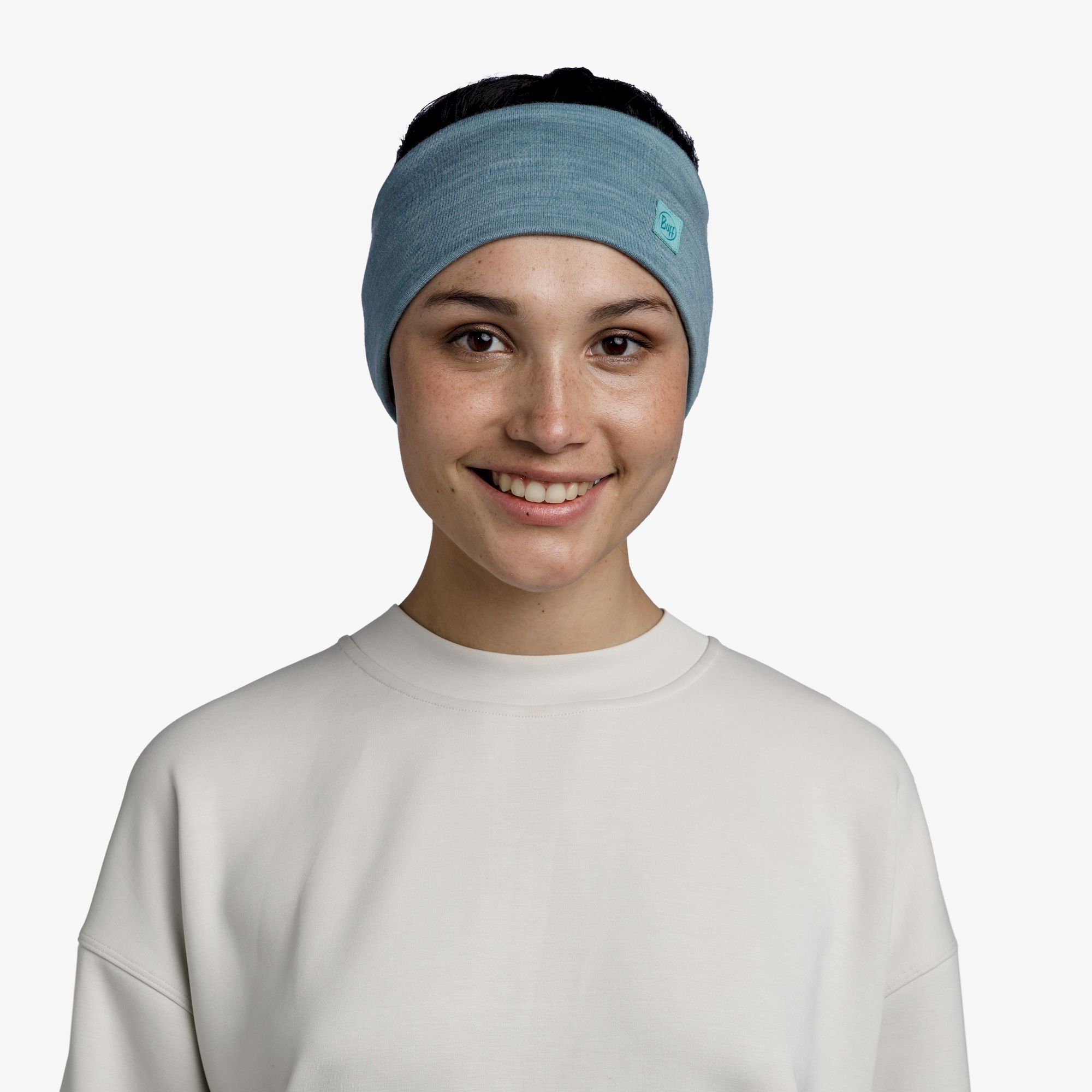Buff Merino Wide Headband - Headband | Hardloop
