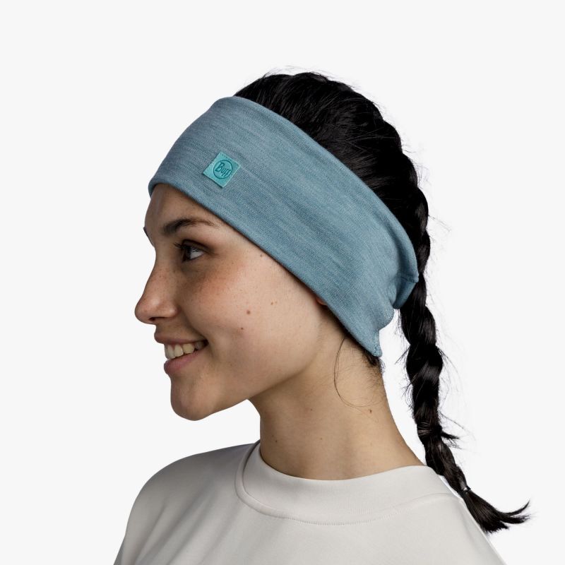 Buff Merino Wide Headband - Stirnband | Hardloop