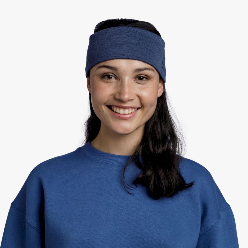 Buff Merino Wide Headband - Stirnband | Hardloop