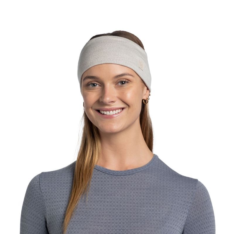 Buff Merino Wide Headband - Headband | Hardloop