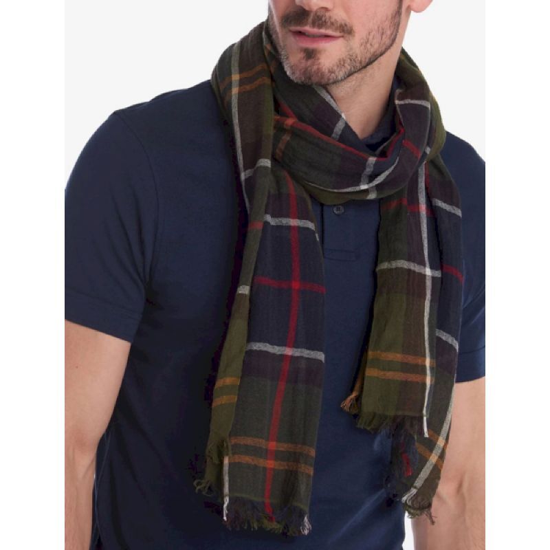 barbour tartan shawl