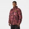 Dark Magenta YU Spray AOP