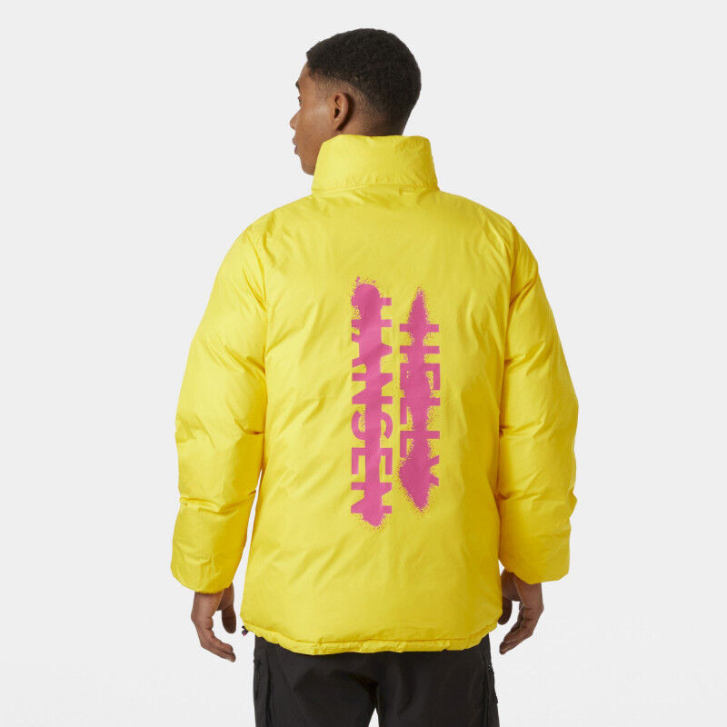 Puffer Jacke Hh Jacke Gelb Helly Hansen YU 23 Reversible Puffer