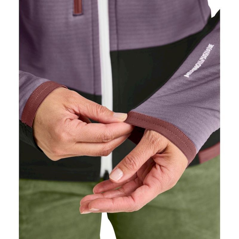 Ortovox Fleece Rib Jacket - Merino Fleece jacket - Women's | Hardloop